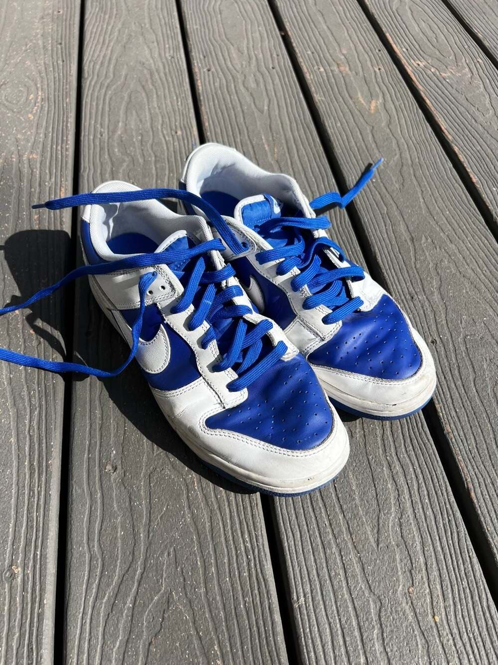Nike Dunk Low Retro Racer Blue White DD1391-401 Size 10